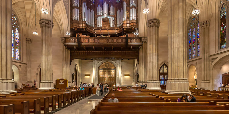 Fotografías de la Catedral de San Patricio en Nueva York