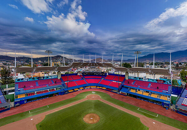 Campo de juego del Estadio Eduardo Vasconcelos