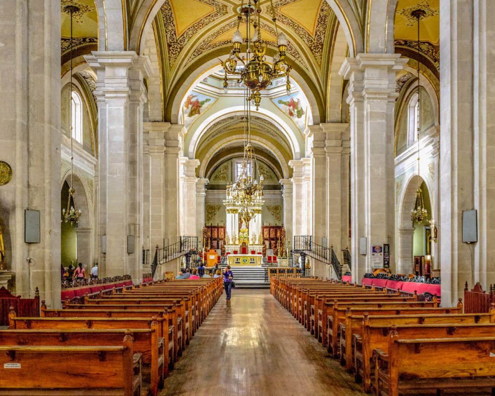 Interior de la Catedral de Durango